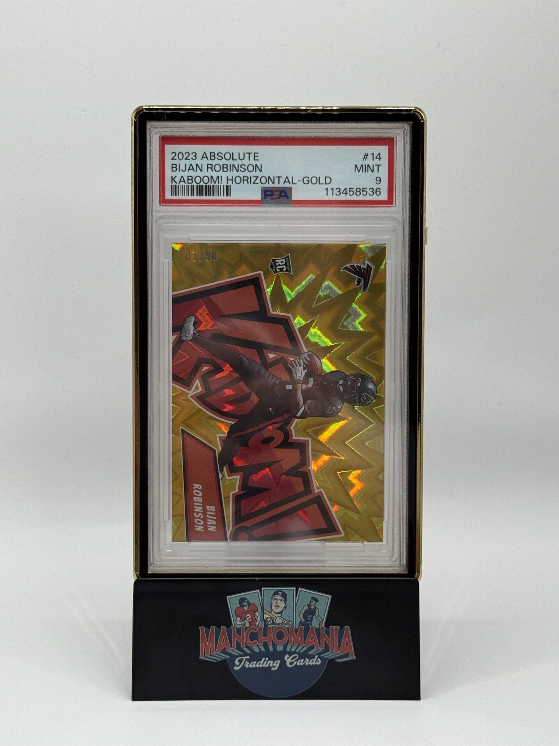 2023 Gold Kaboom Bijan Robinson RC image 0