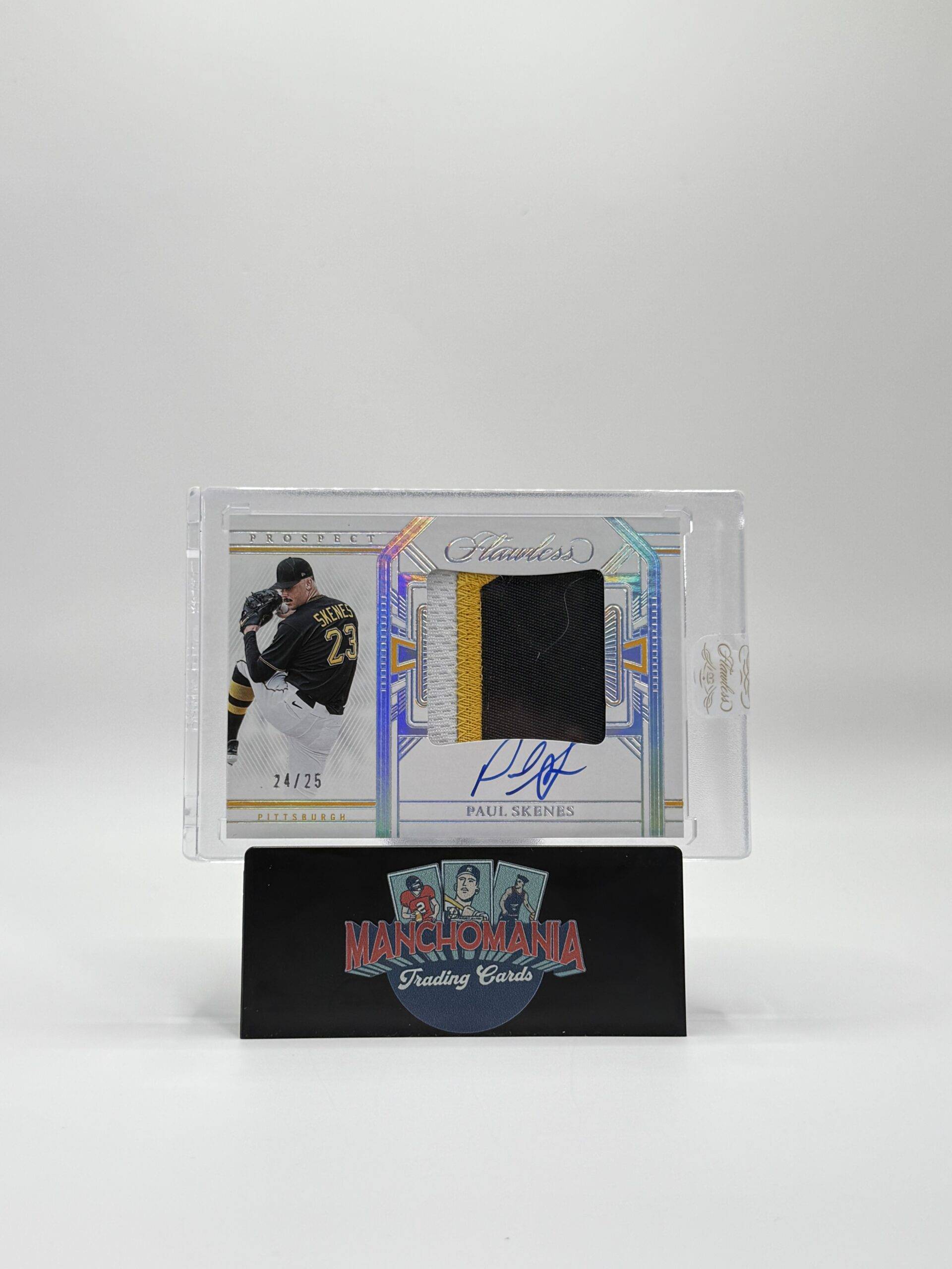 2024 Flawless Prospect Patch Auto RPA Paul Skenes RC image 0