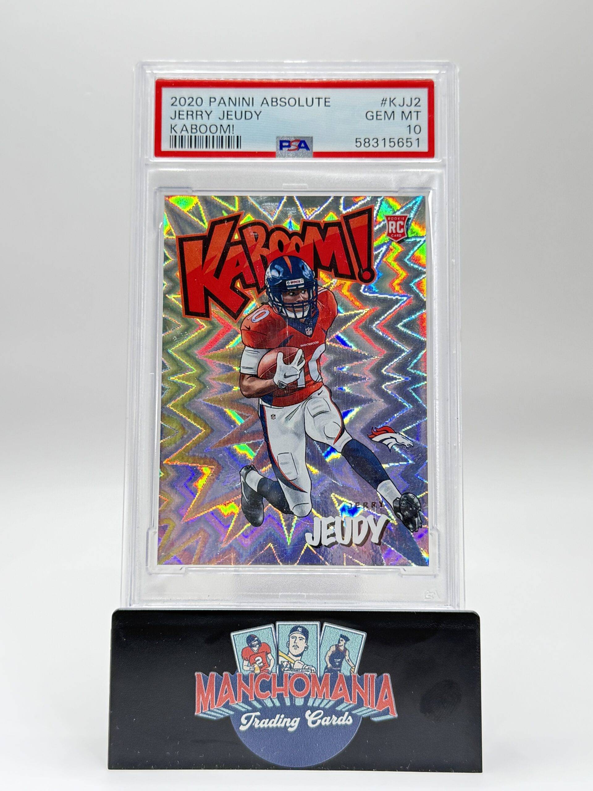 2020 Vertical Kaboom Jerry Jeudy RC image 0