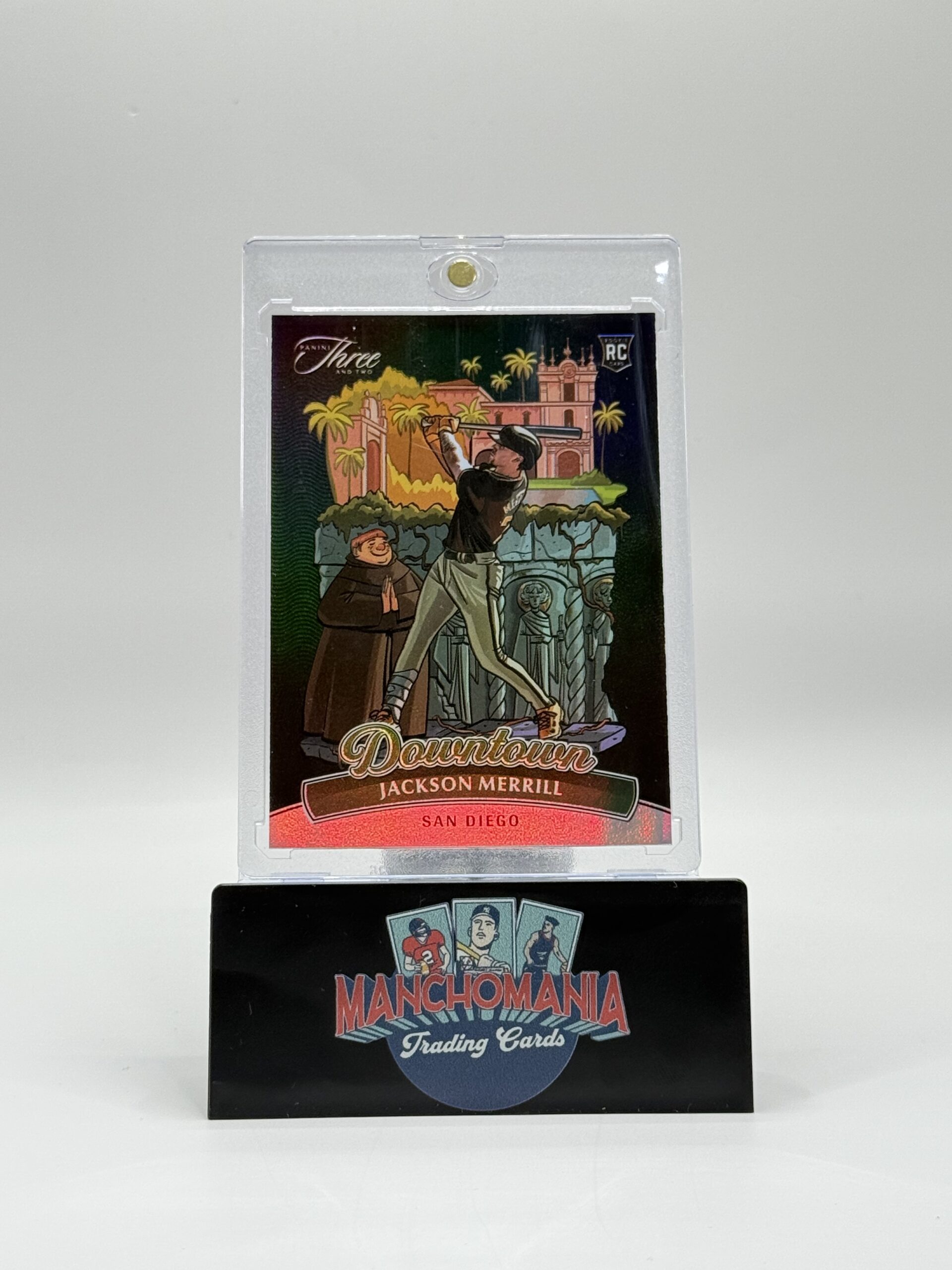 2024 Panini Three and Two Downtown Jackson Merrill RC image 0