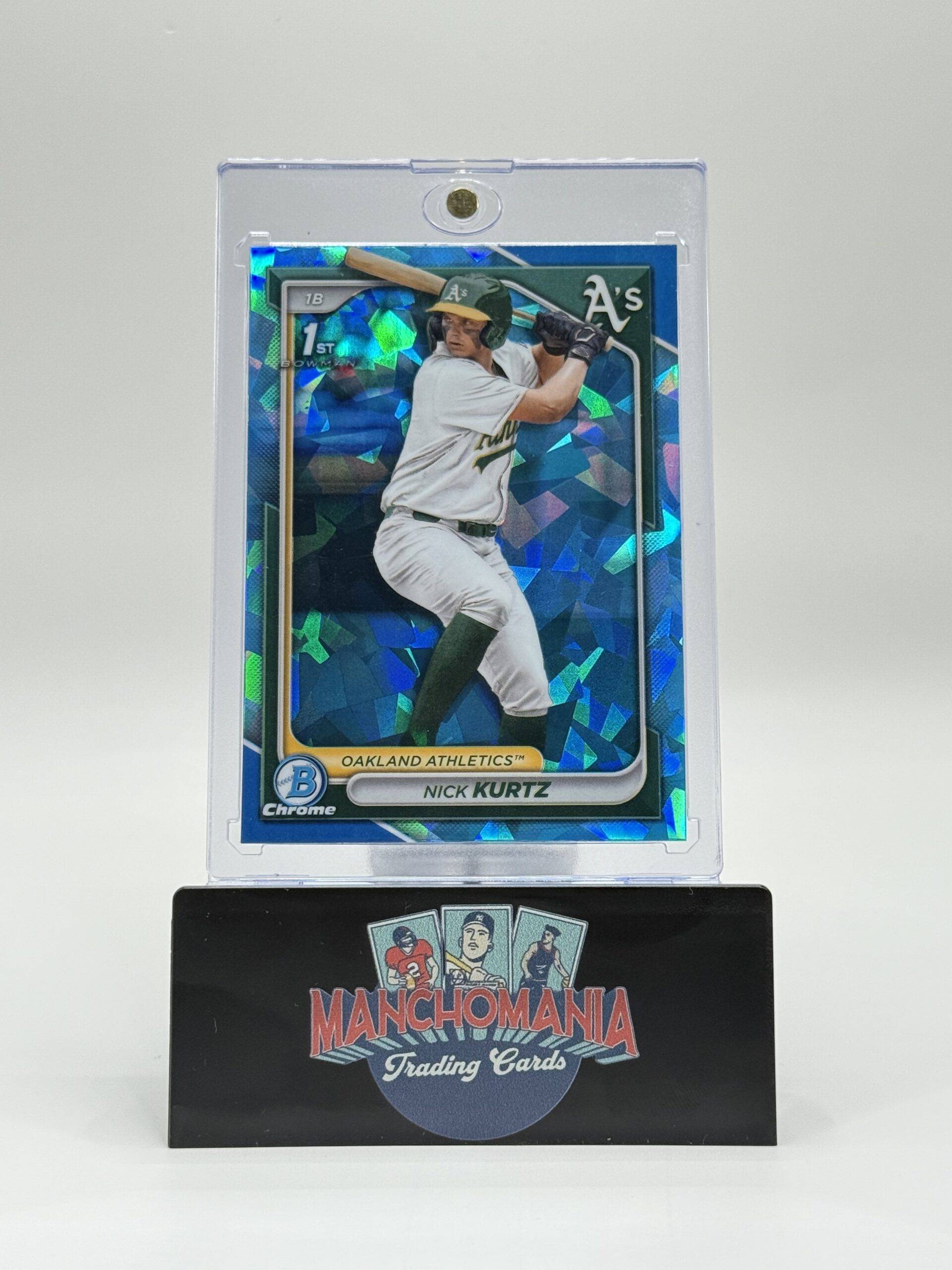 2024 1st Bowman Chrome Sapphire Nick Kurtz RC image 0