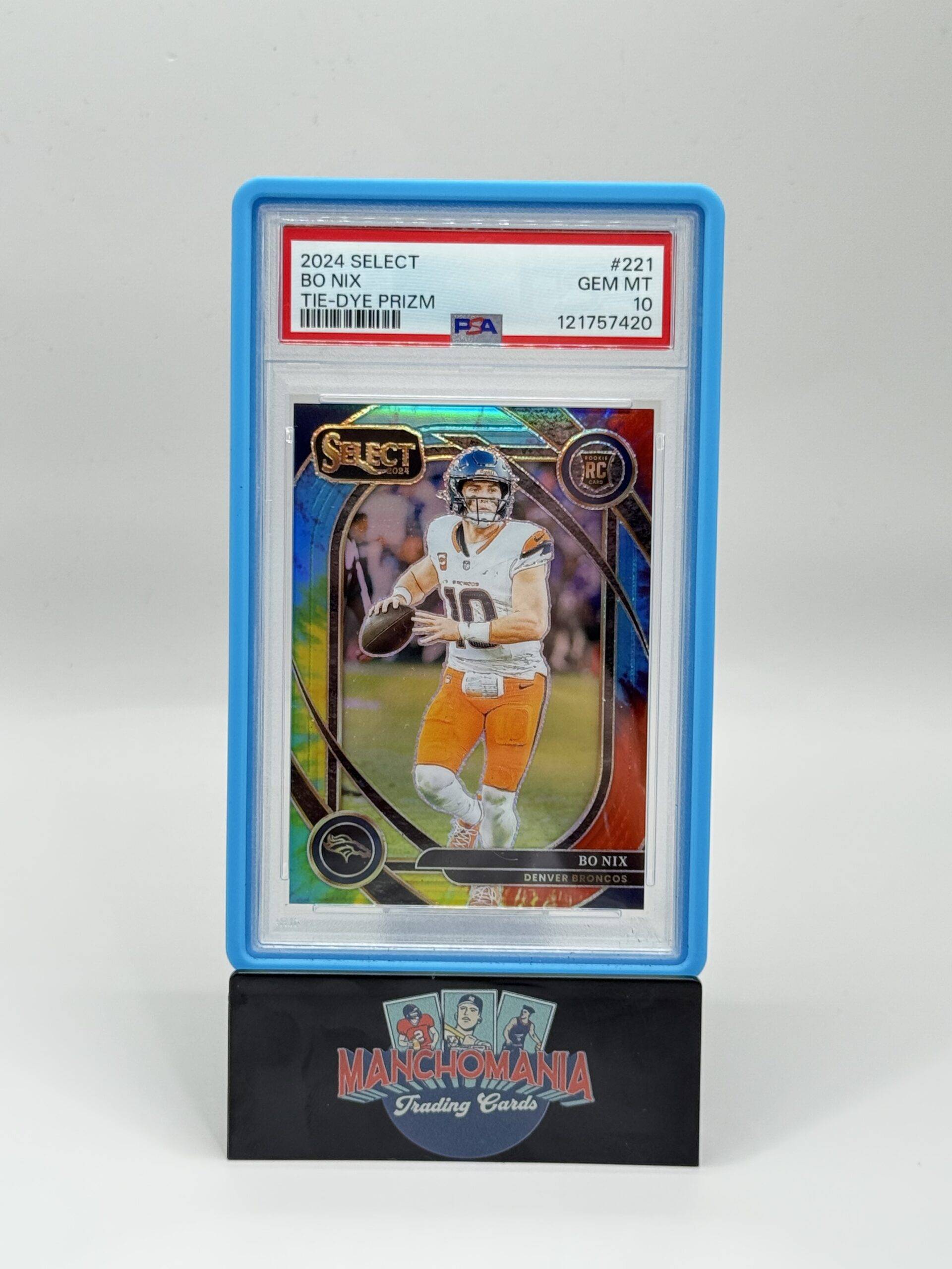 2024 Tie-Dye Prizm Bo Nix RC image 0