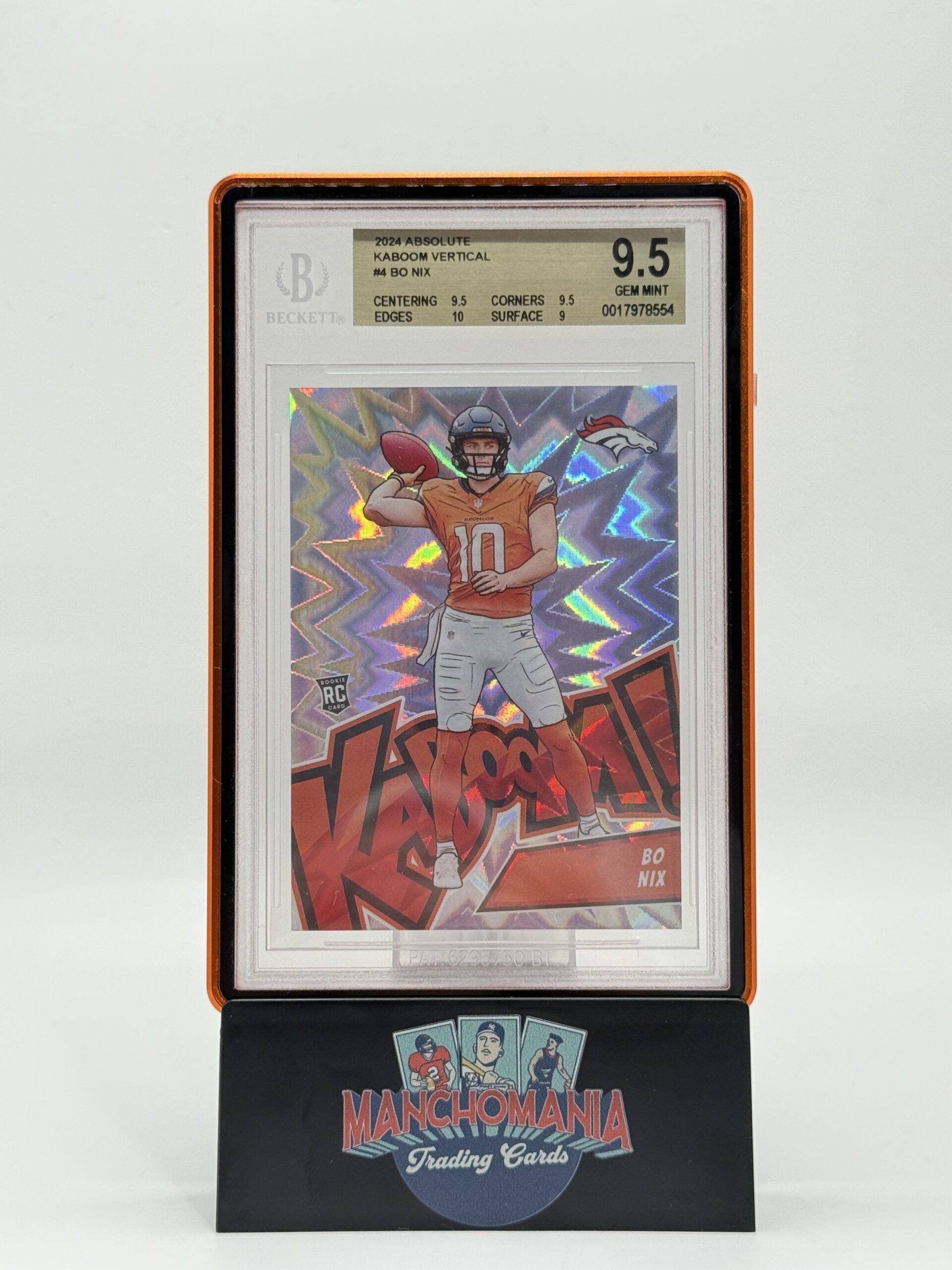 2024 Vertical Kaboom Bo Nix RC image 0