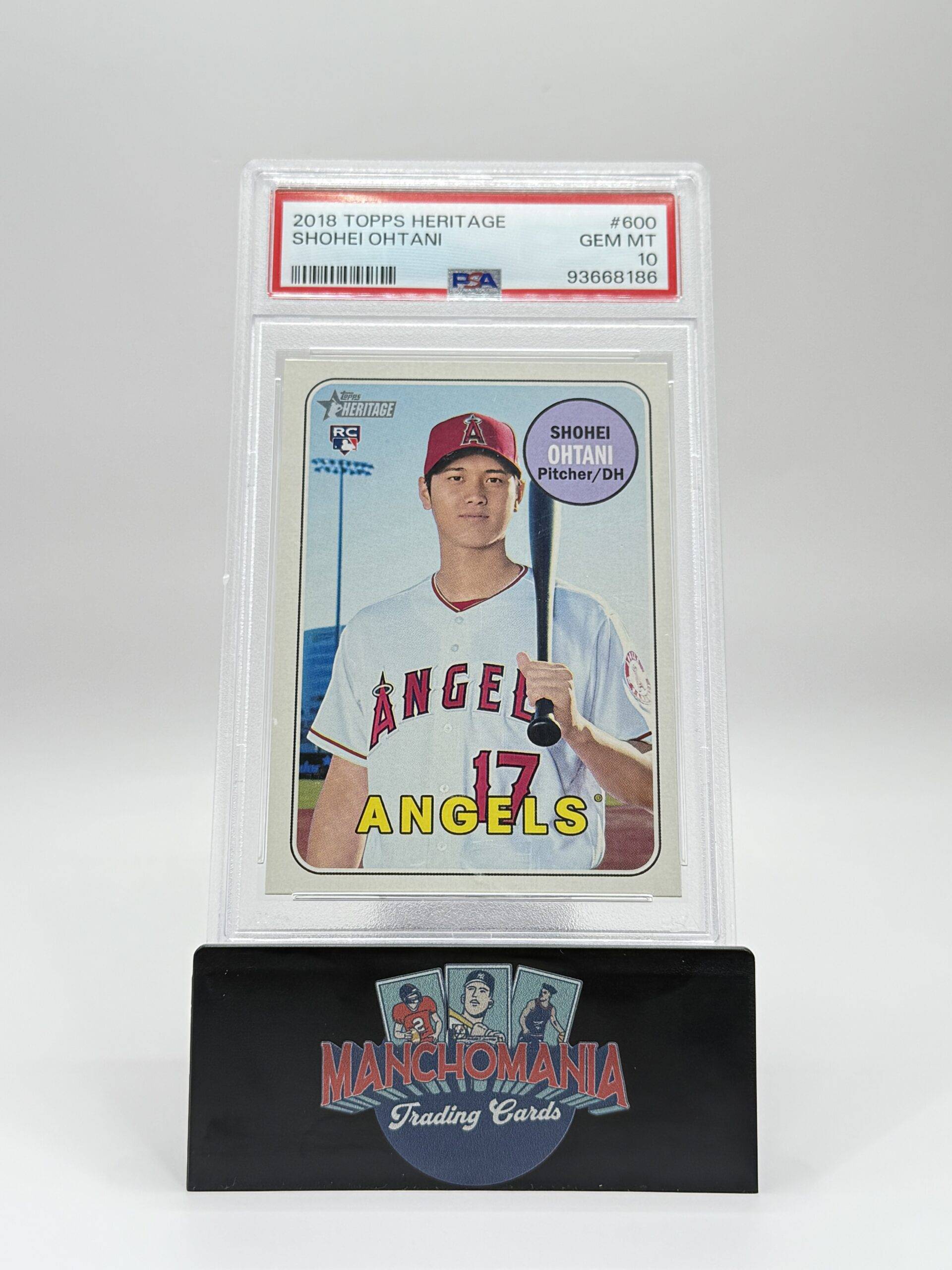 2018 Topps Heritage Shohei Ohtani RC image 0