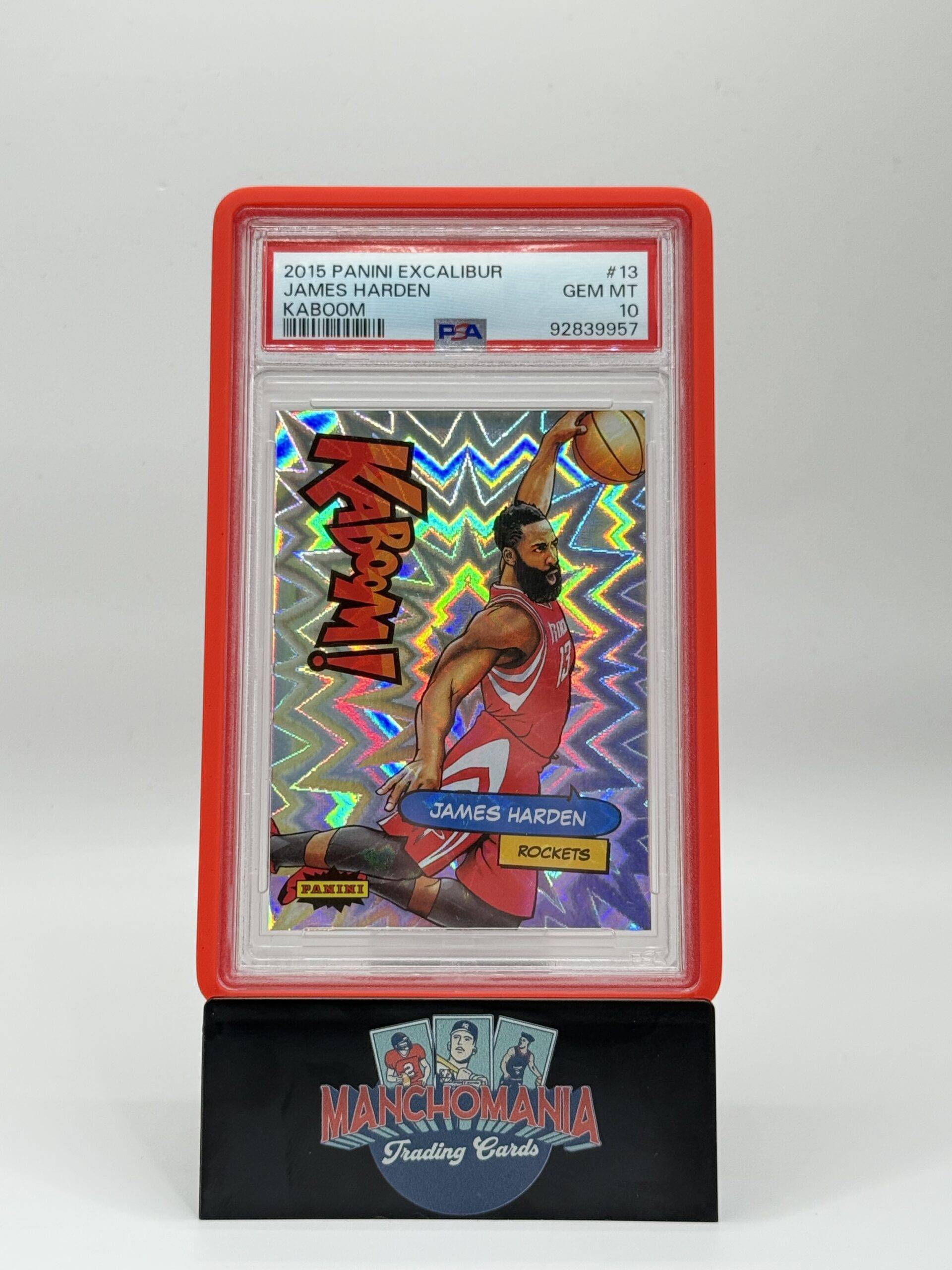 2015-16 Excalibur Kaboom James Harden image 0