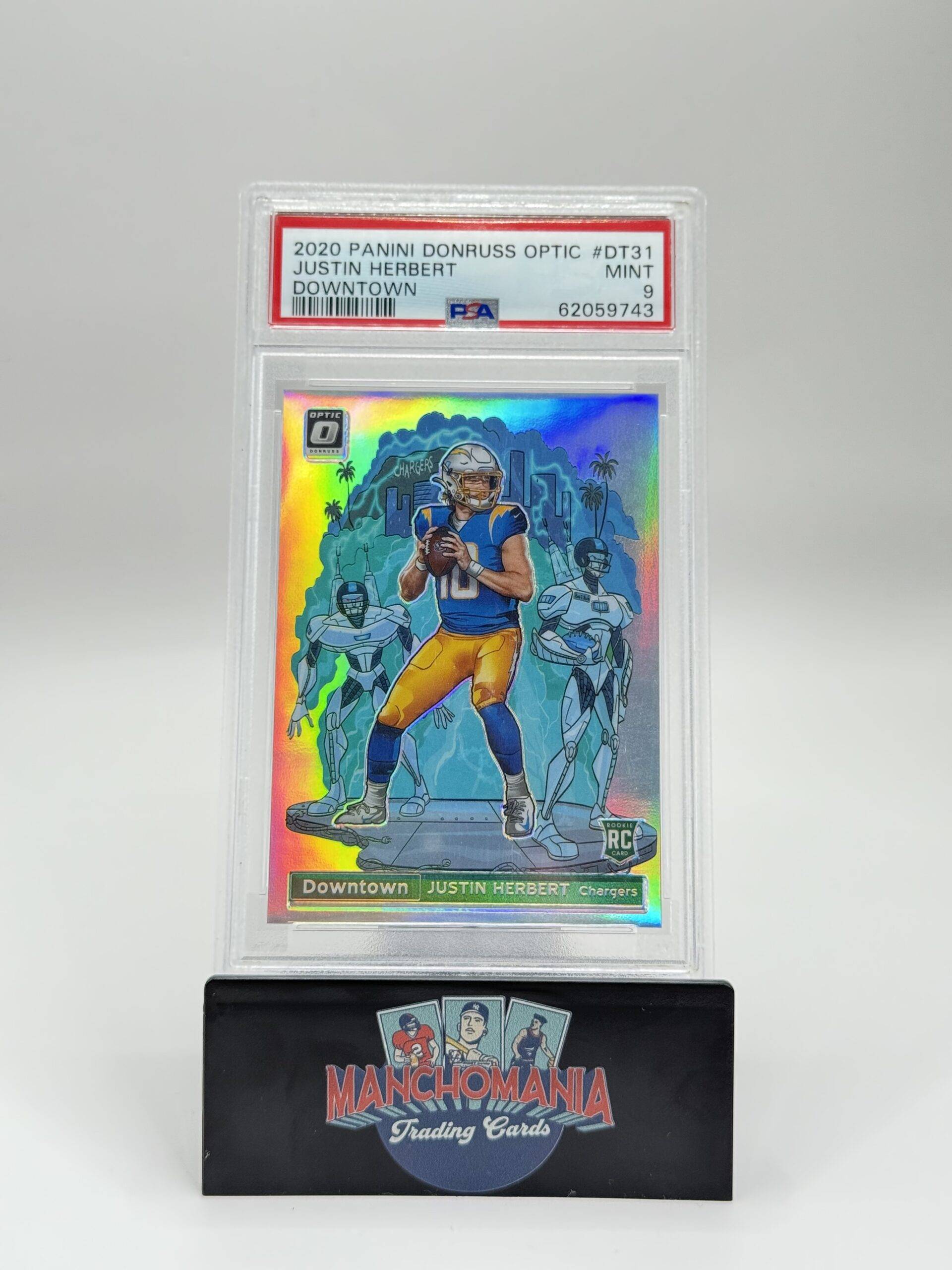 2020 Optic Downtown Justin Herbert RC image 0