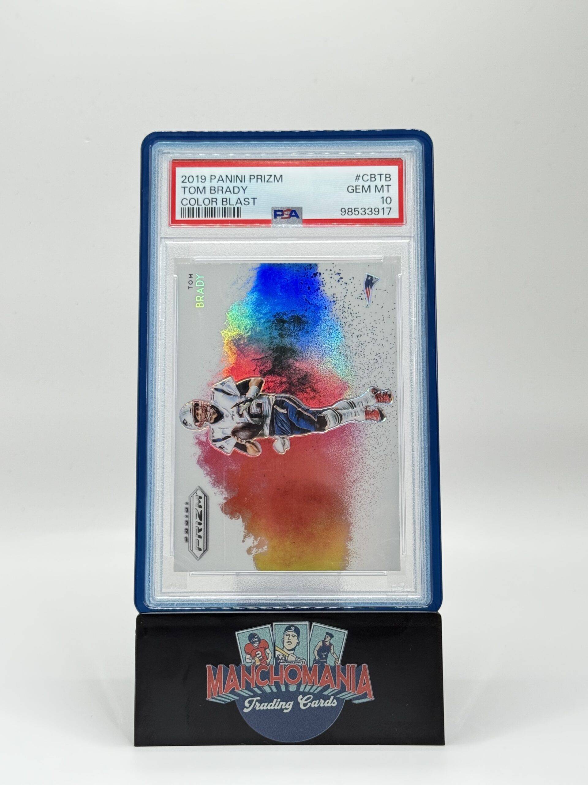 2019 Prizm Color Blast Tom Brady image 0