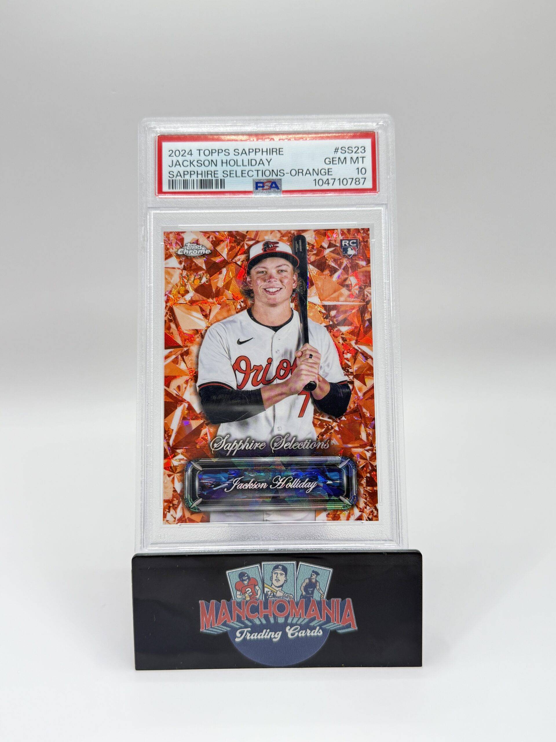 2024 Topps Sapphire Orange Selections Jackson Holliday RC image 0