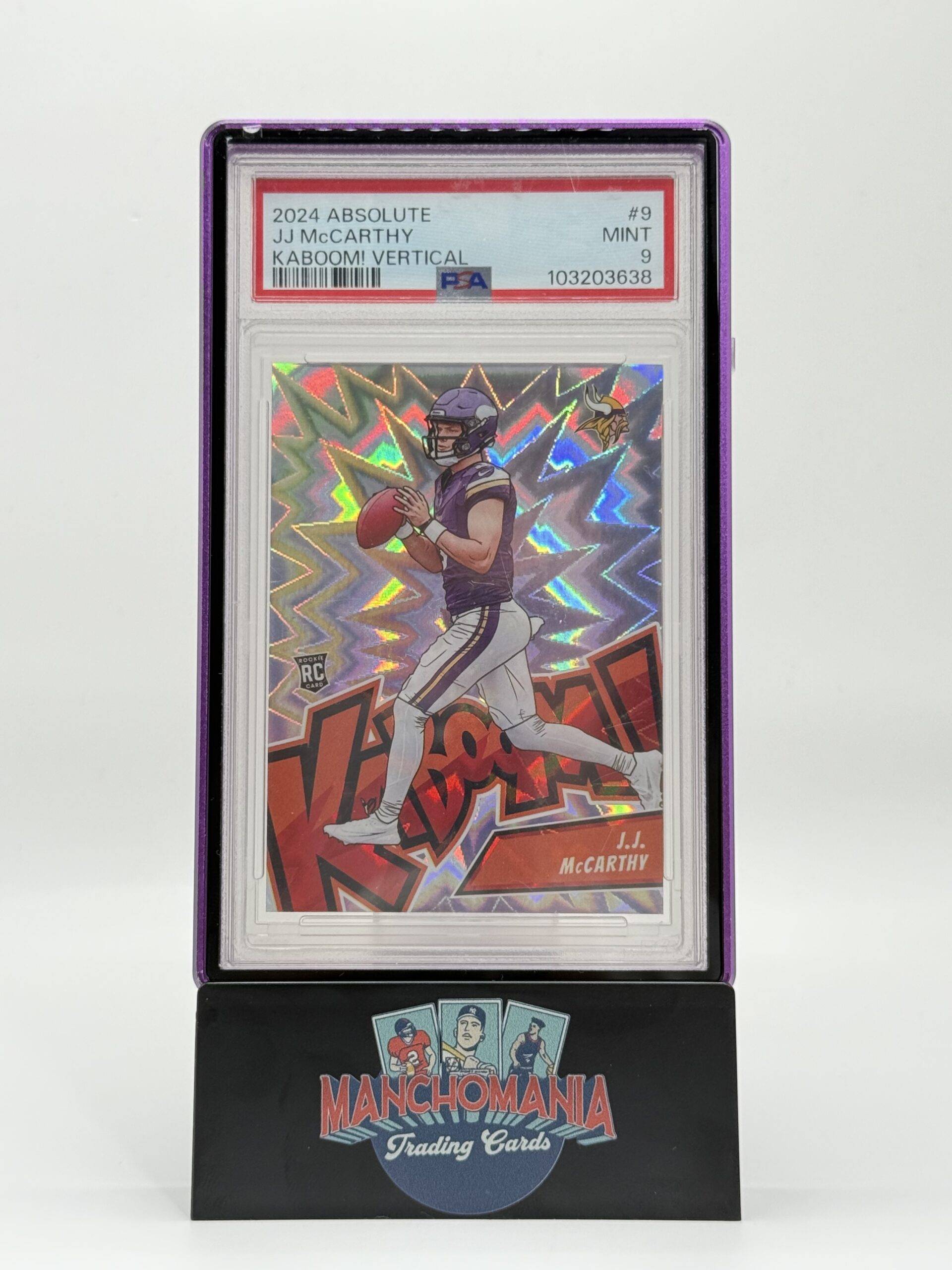 2024 Vertical Kaboom JJ McCarthy RC image 0