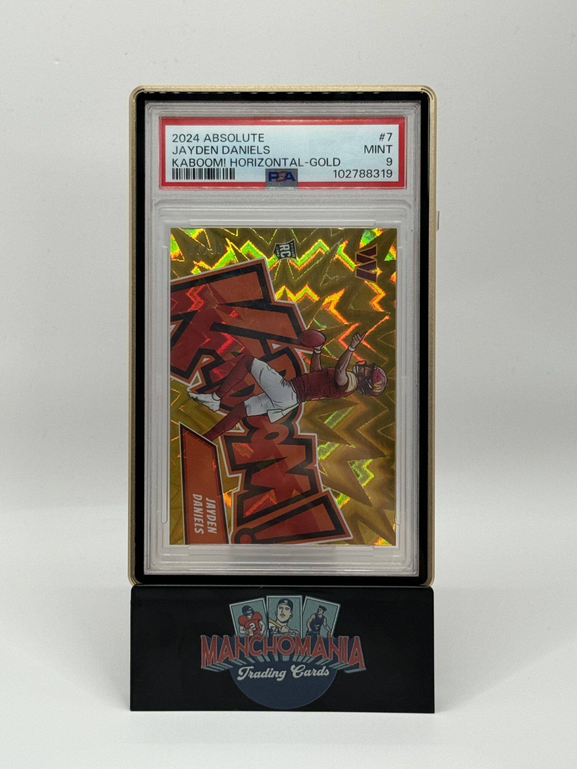 2024 Gold Kaboom Jayden Daniels RC image 0