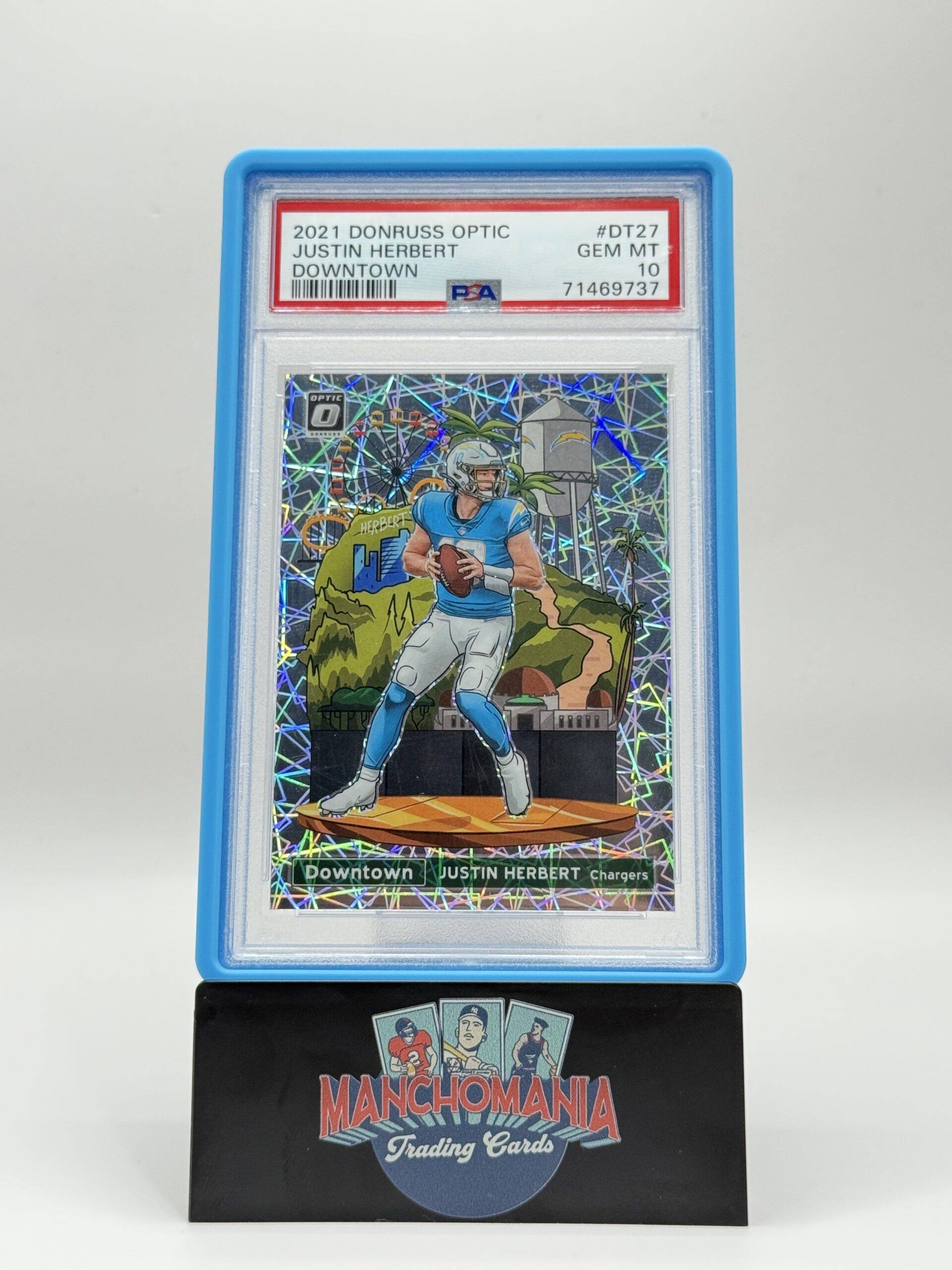 2021 Optic Downtown Justin Herbert image 0