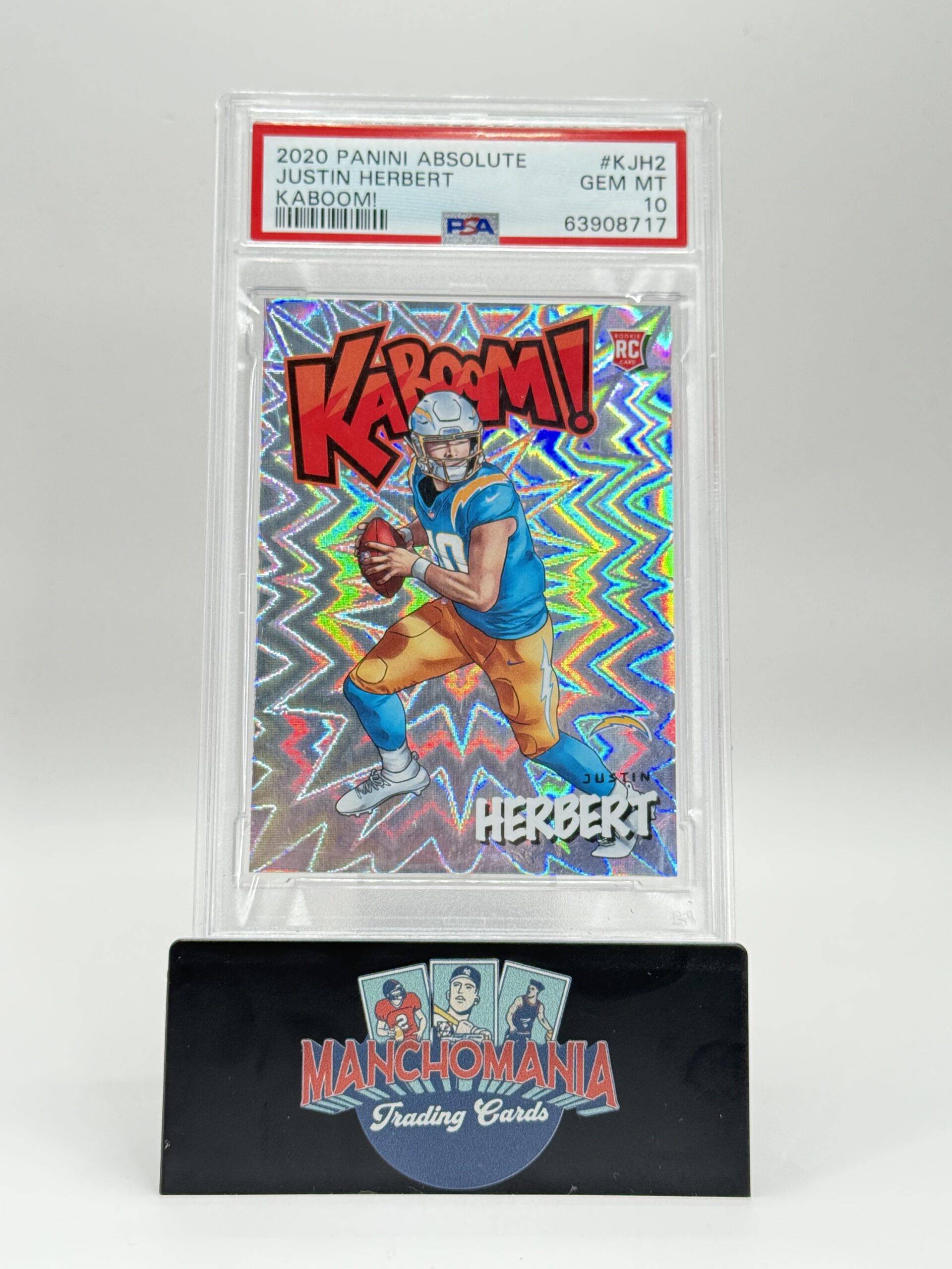 2020 Absolute Vertical Kaboom Justin Herbert RC image 0