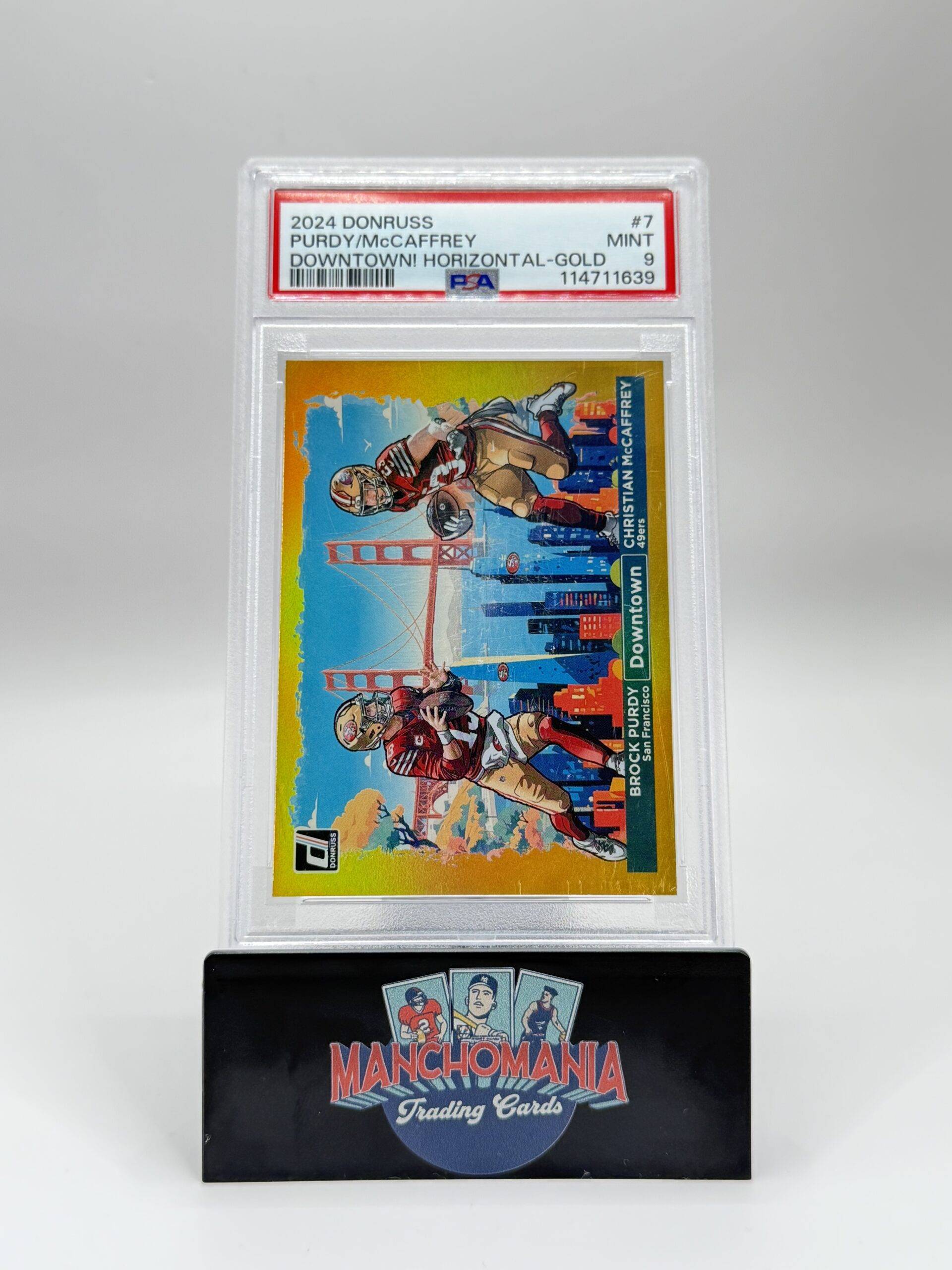 2024 Gold Horizontal Downtown Brock Purdy/CMC image 0