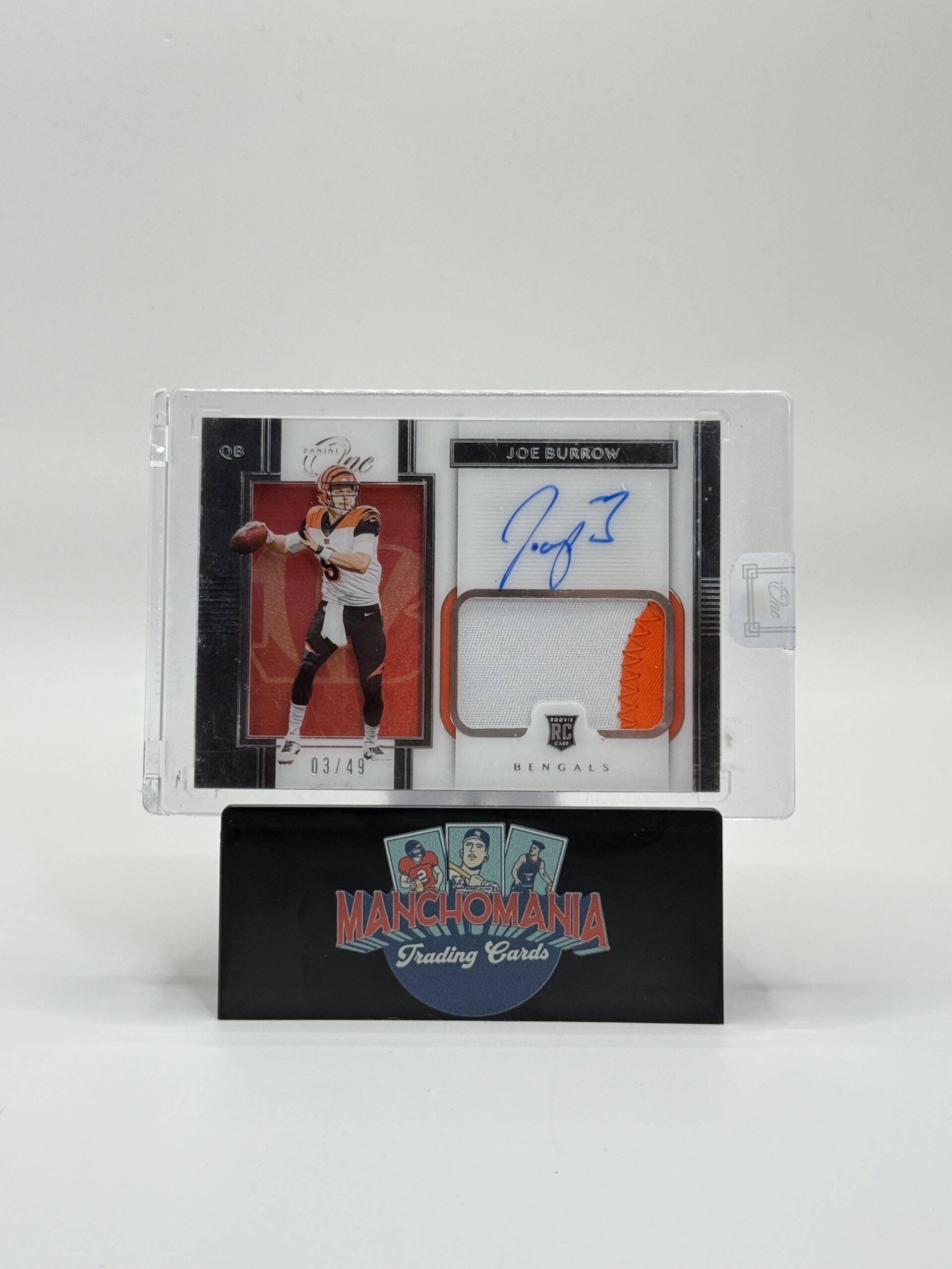 2020 Panini One RPA Joe Burrow RC image 0