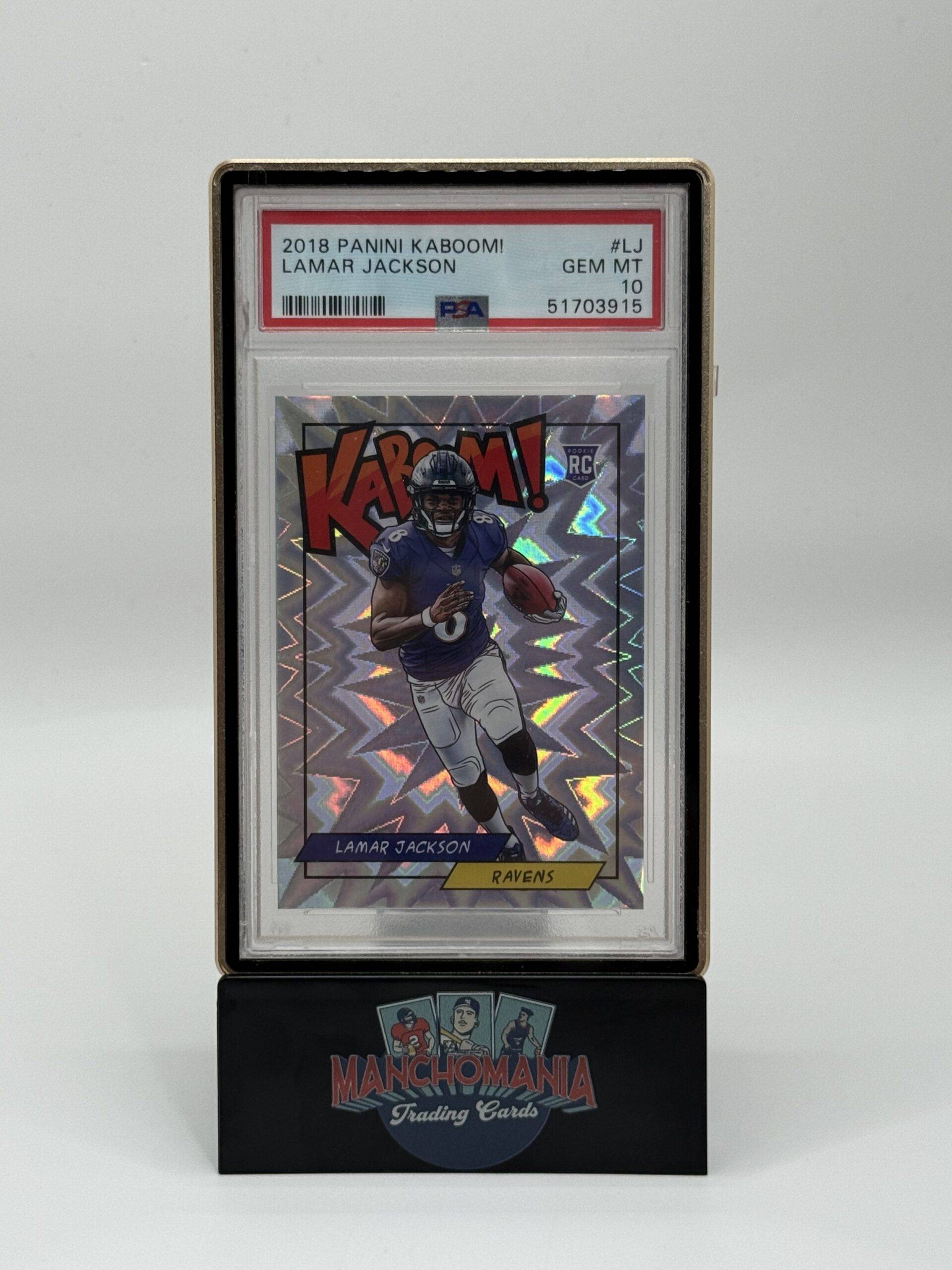2018 Kaboom Lamar Jackson RC image 0