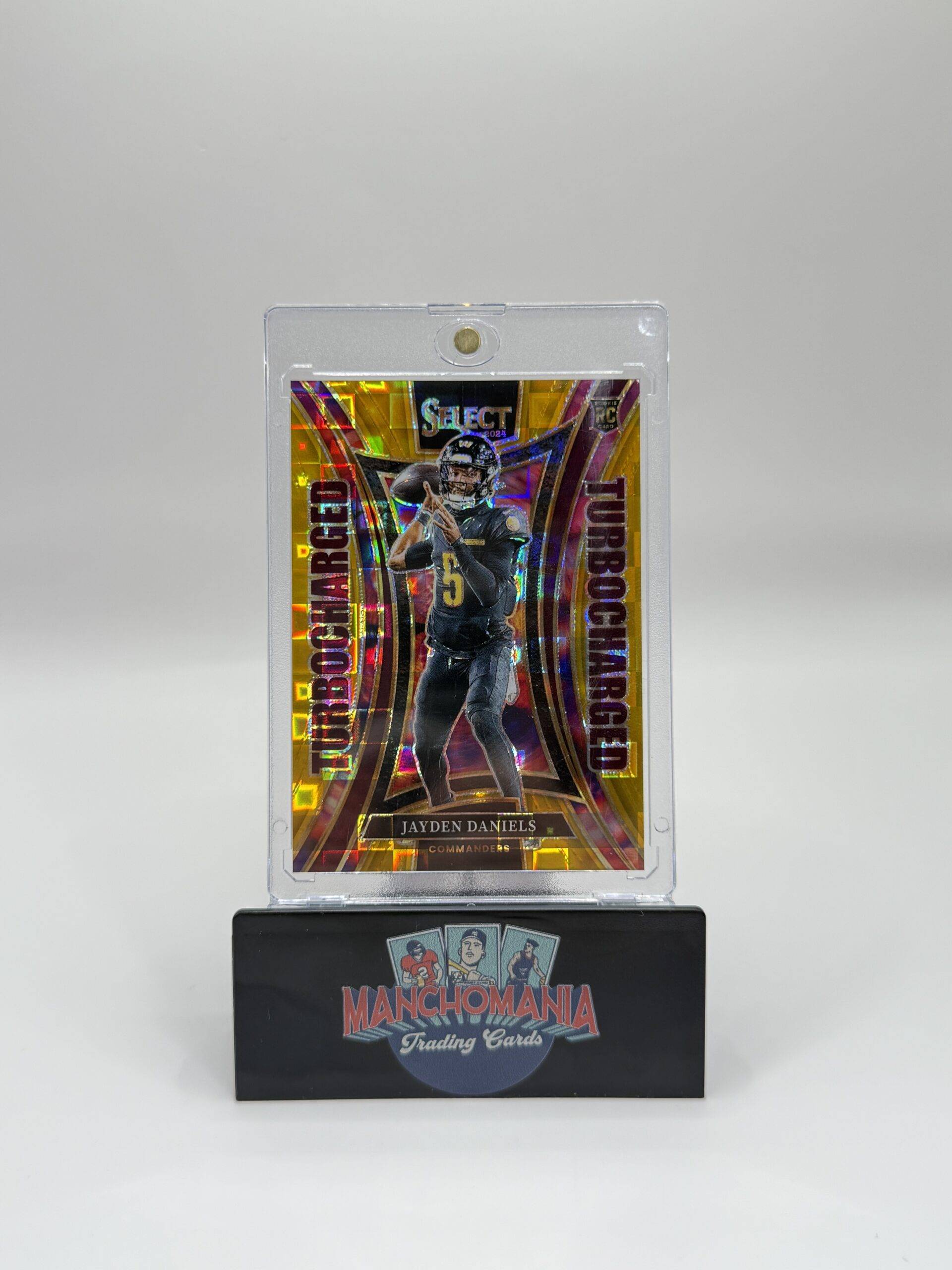 2024 Select Gold Turbocharged Jayden Daniels RC image 0