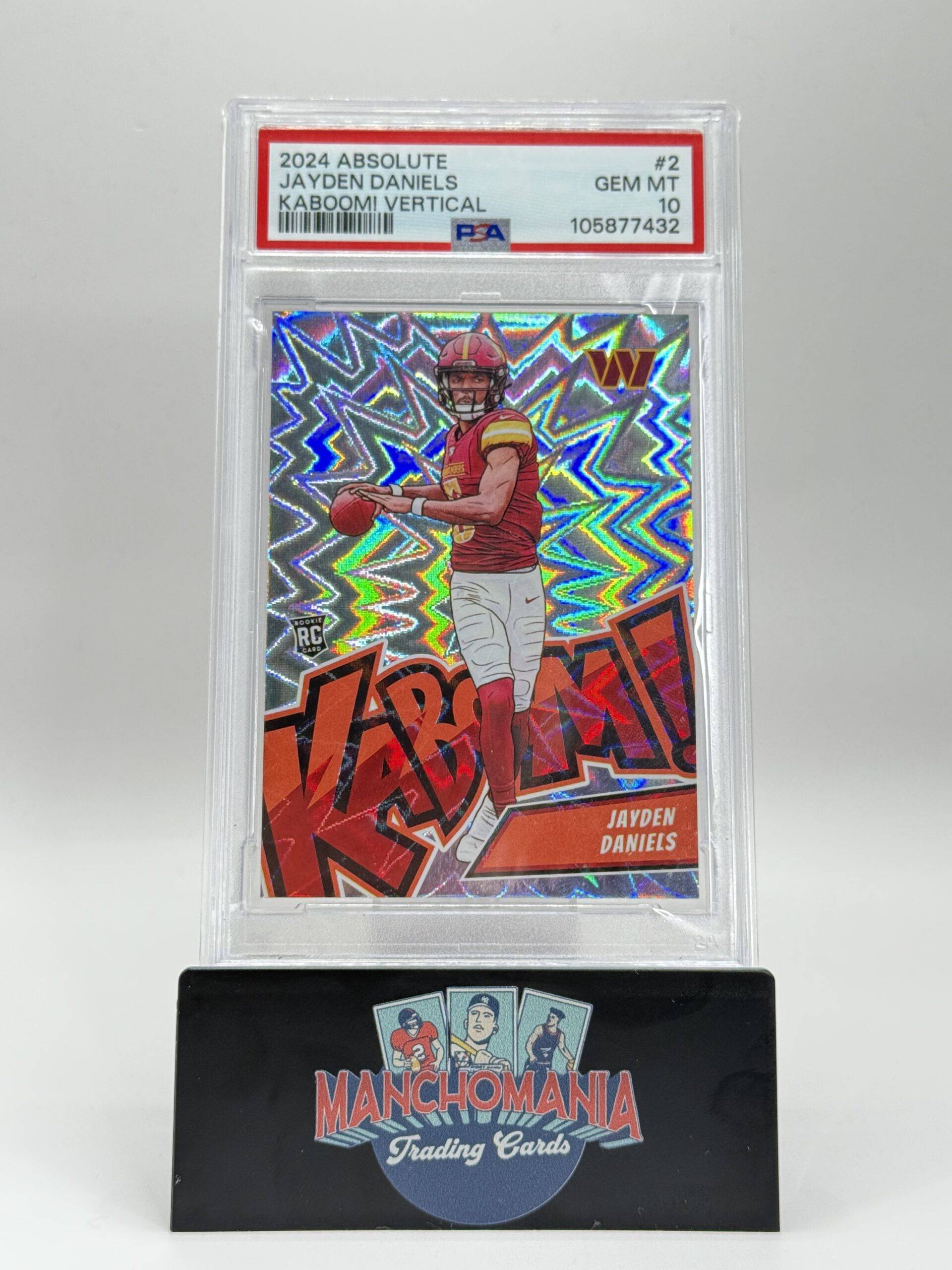 2024 Vertical Kaboom Jayden Daniels RC image 0