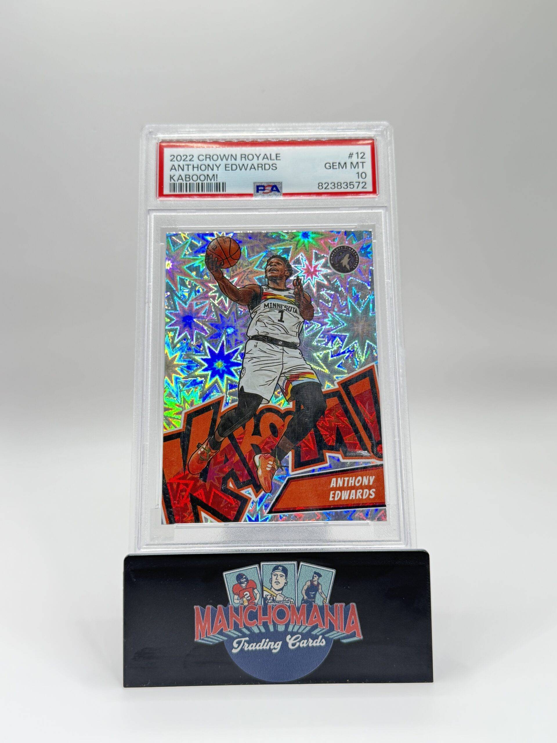 2022-23 Crown Royale Kaboom Anthony Edwards image 0