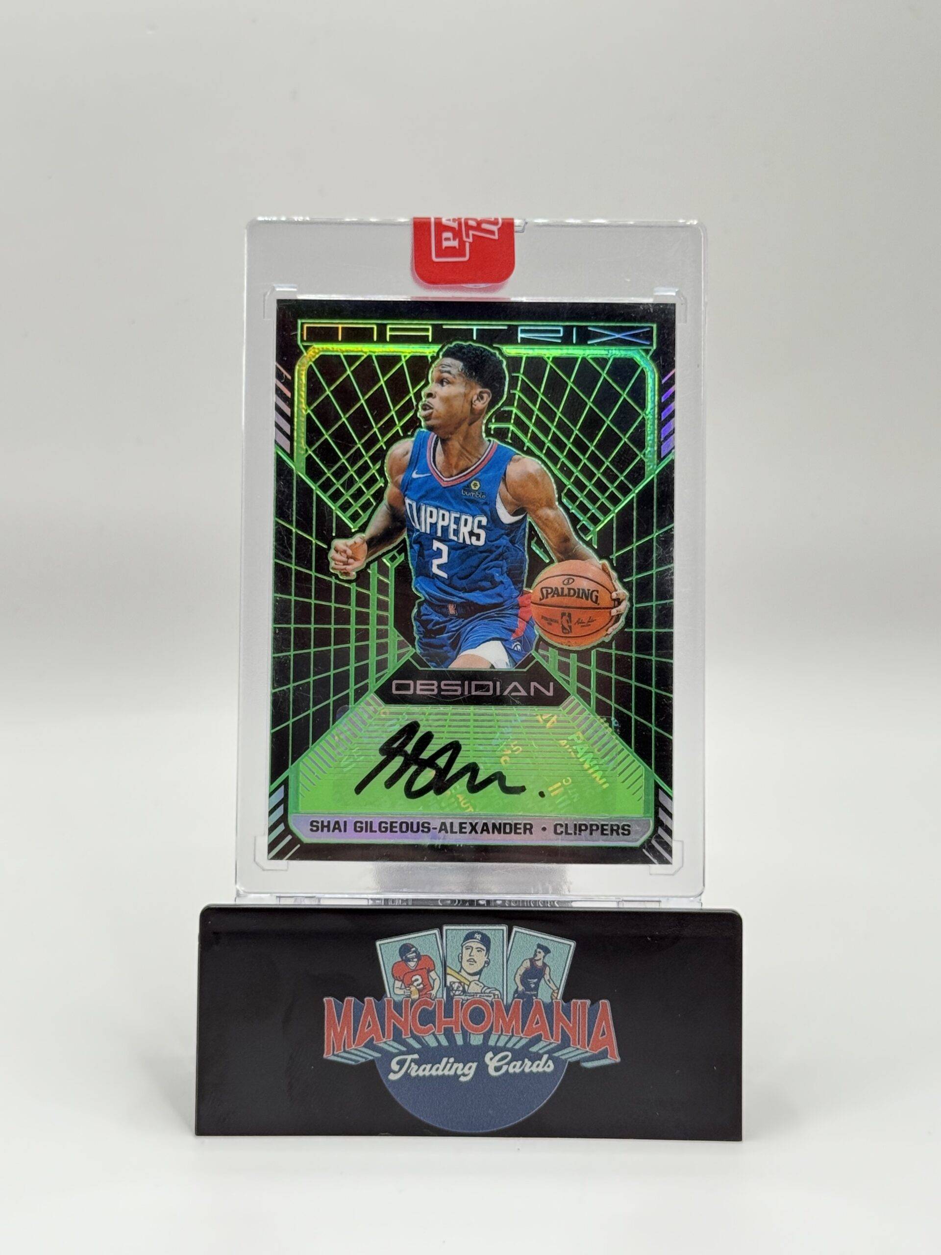 2018-19 Obsidian Auto Shai Gilgeous-Alexander image 0