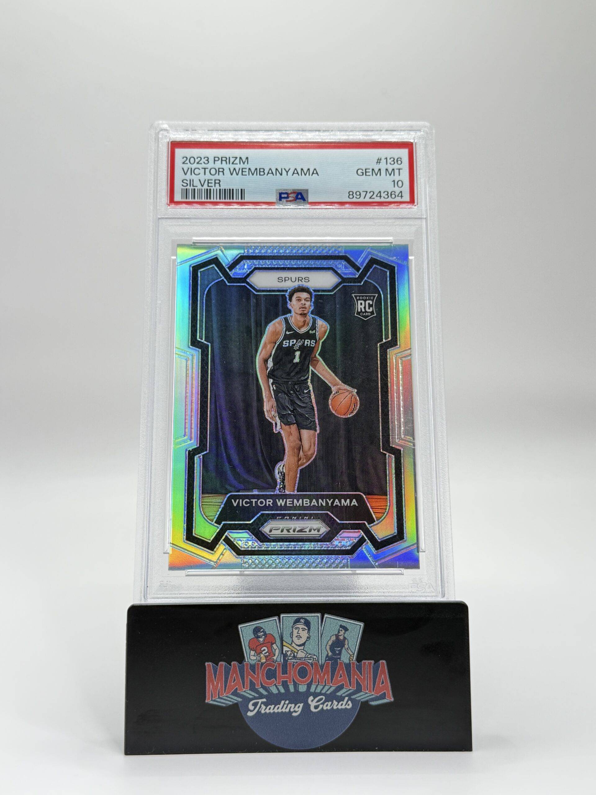 2023-24 Silver Prizm Victor Wembanyama RC image 0