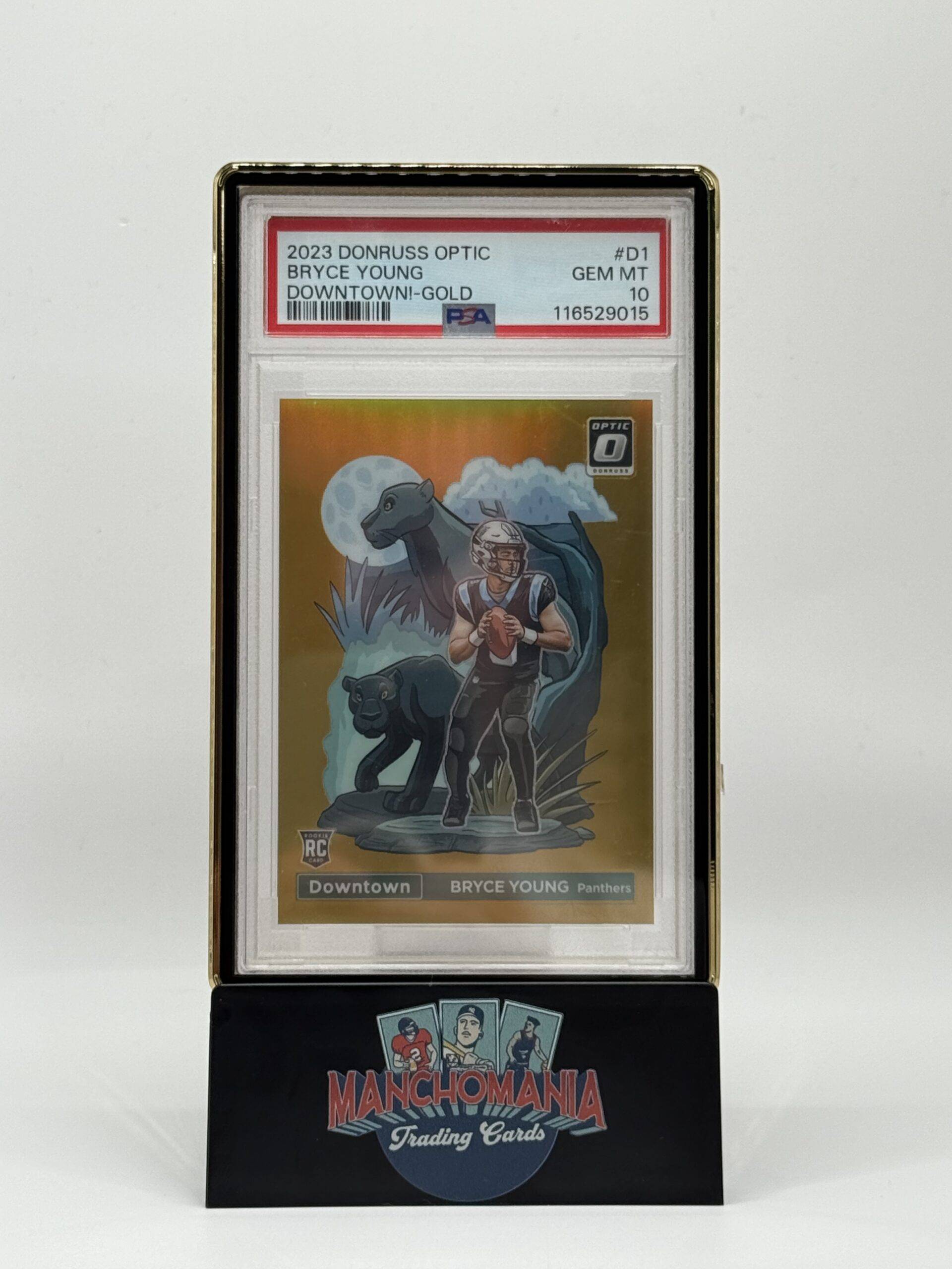 2023 Gold Downtown Bryce Young RC image 0