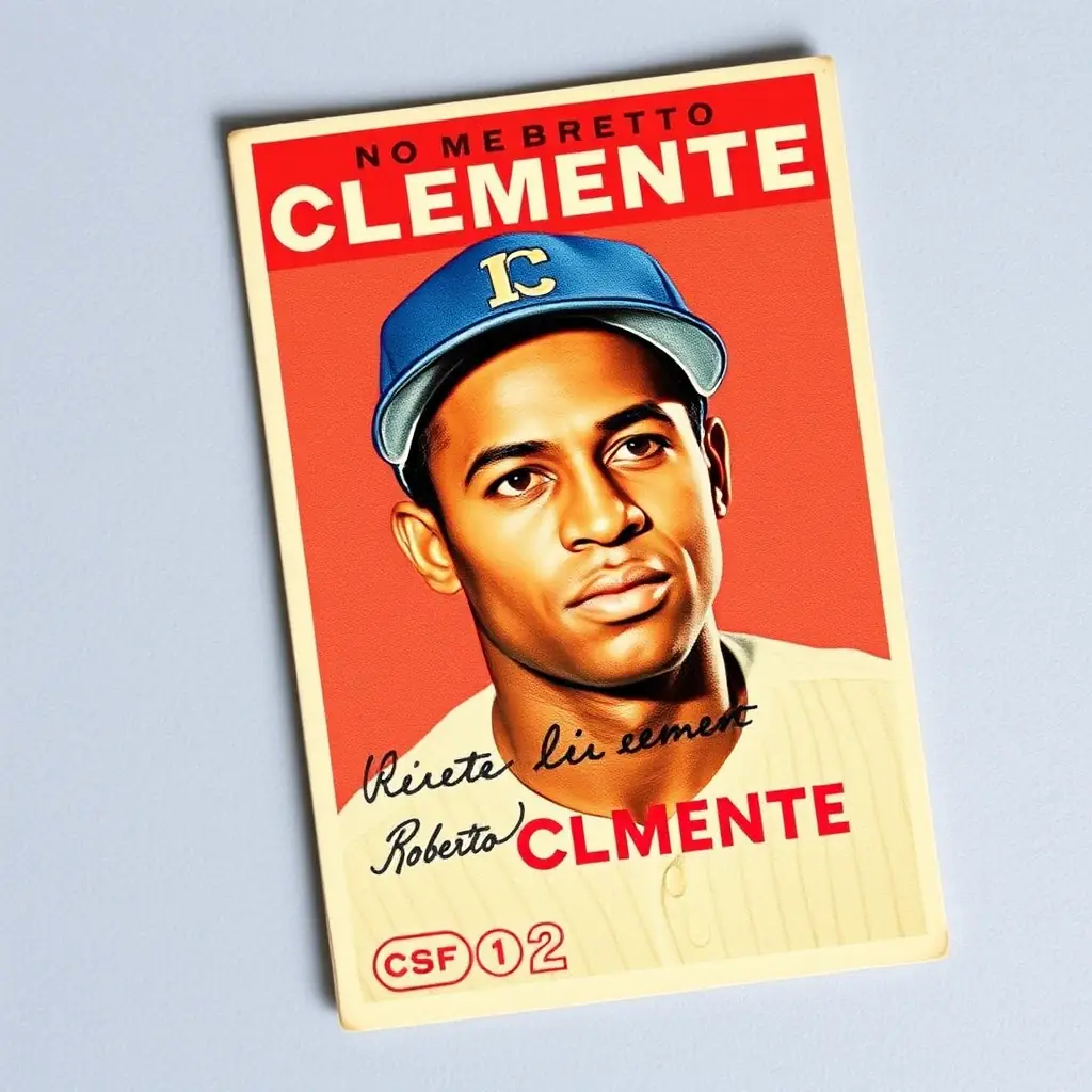 1962 Roberto Clemente Rare Card