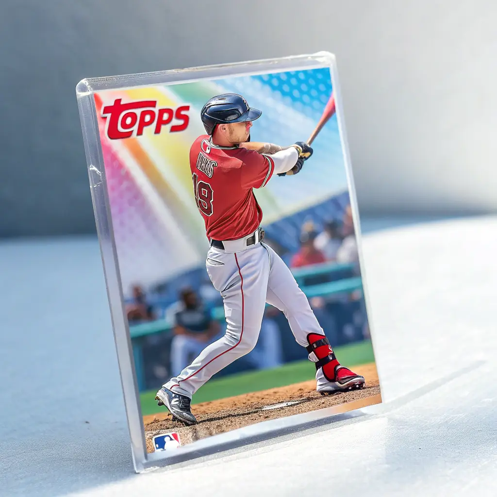 Vintage 1950s Baseball Card