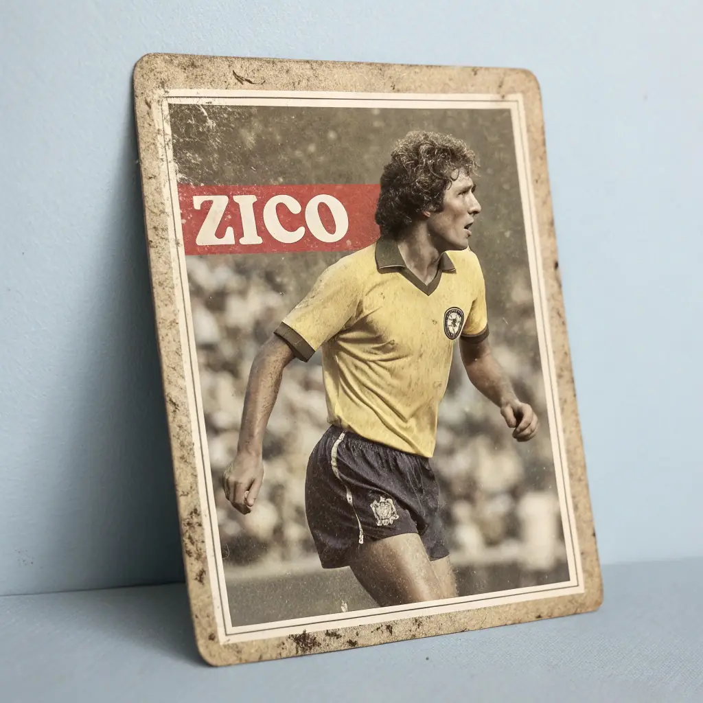 Limited Edition 1980s Soccer Card