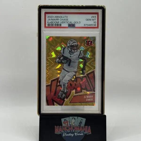 2023 Absolute Gold Vertical Kaboom Ja’Marr Chase