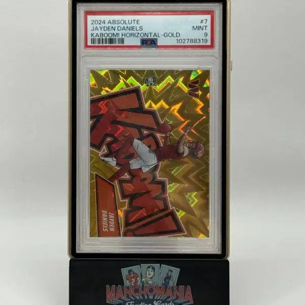 2024 Gold Kaboom Jayden Daniels RC
