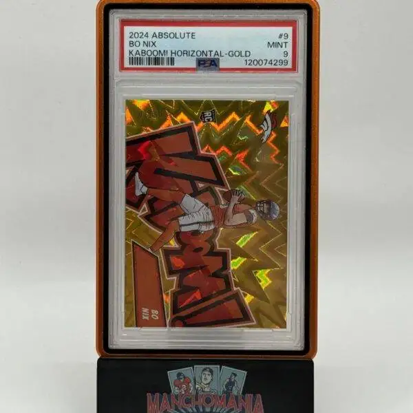 2024 Absolute Gold Kaboom Bo Nix RC