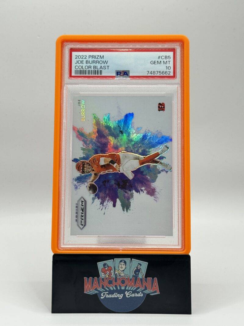 2022 Prizm Color Blast Joe Burrow