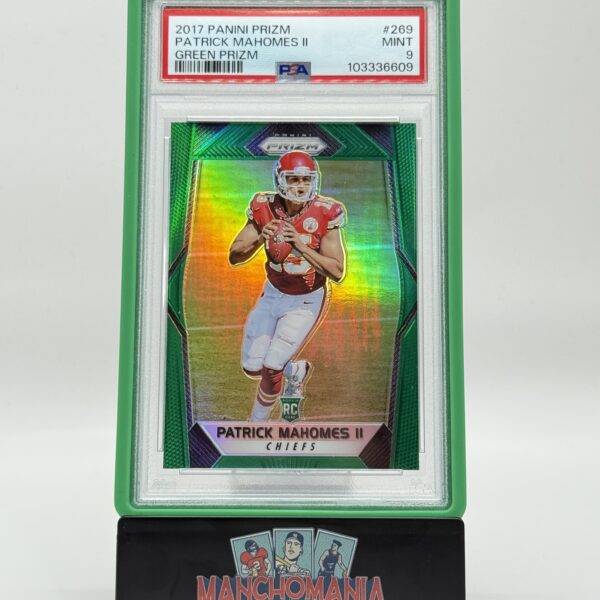 2017 Green Prizm Patrick Mahomes II RC