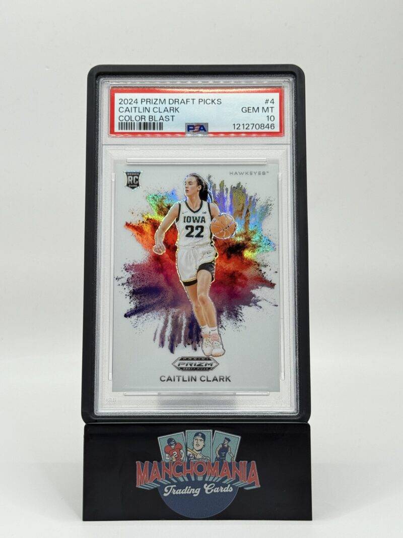 2024 Prizm Draft Picks Color Blast Caitlin Clark RC
