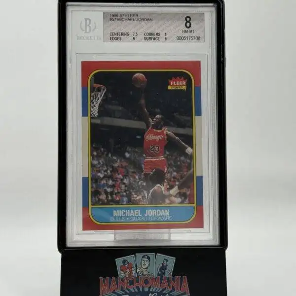 1986-87 Fleer Michael Jordan RC