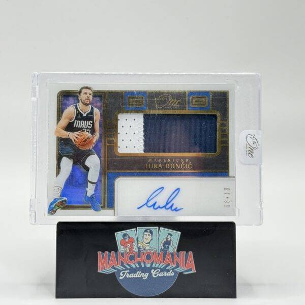 2022-23 Panini One and One Patch Auto Luka Doncic