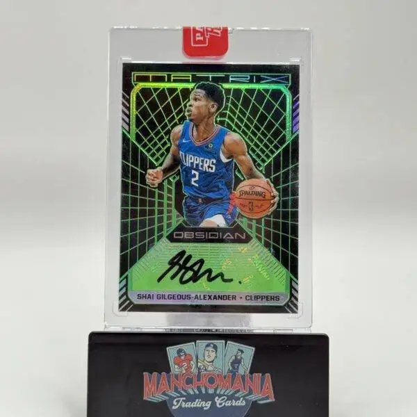 2018-19 Obsidian Auto Shai Gilgeous-Alexander