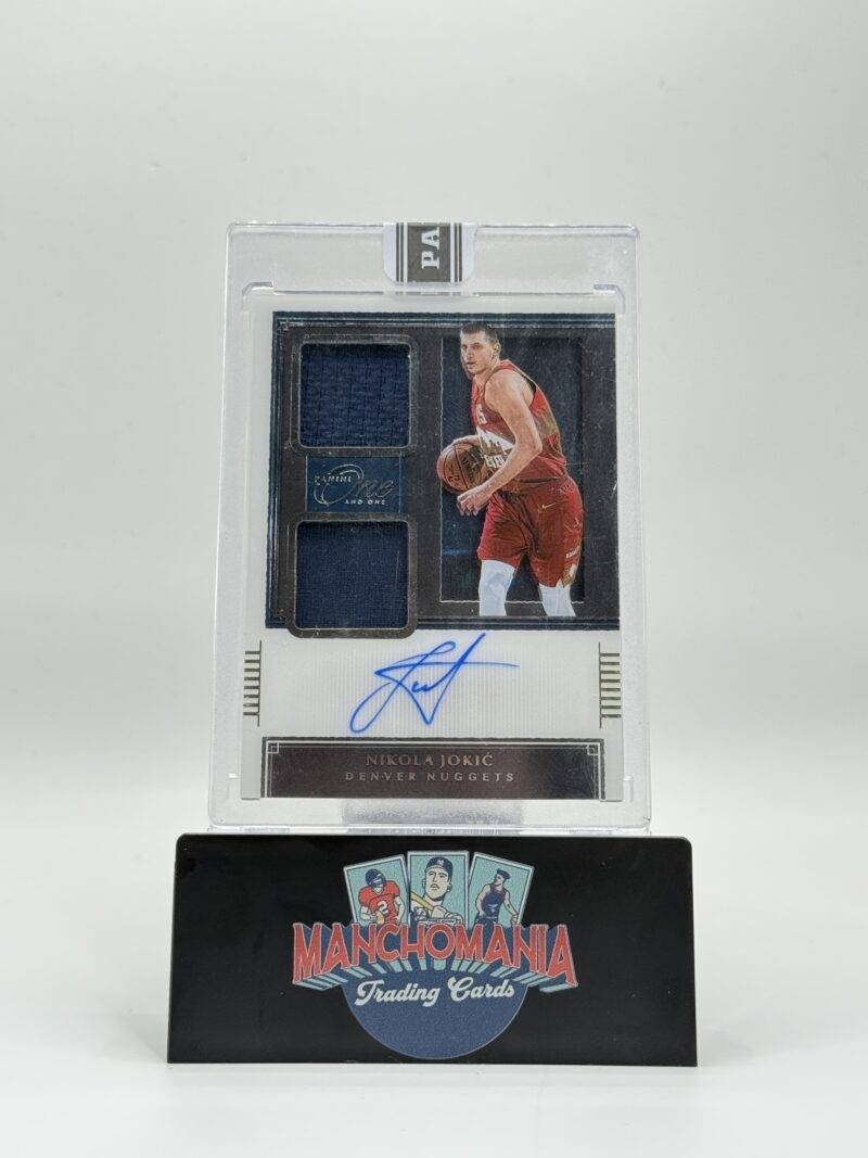 2020-21 Panini One and One Patch Auto 1/1 Nikola Jokic