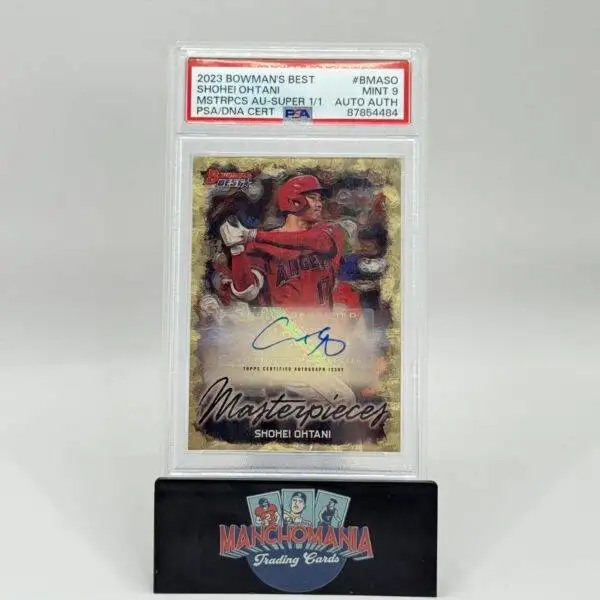 2023 Bowman’s Best Masterpieces 1/1 Shohei Ohtani Auto