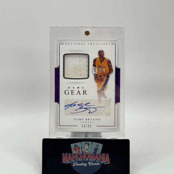 2016-17 National Treasures - Game Gear Kobe Bryant Auto