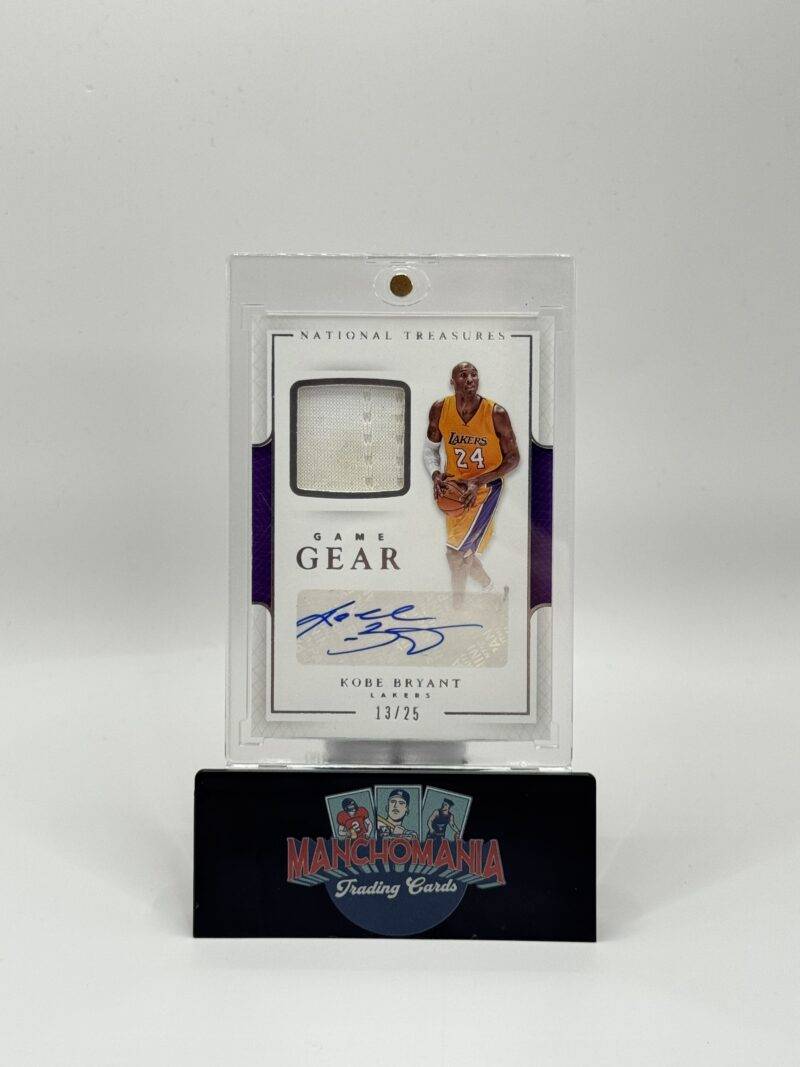 2016-17 National Treasures - Game Gear Kobe Bryant Auto