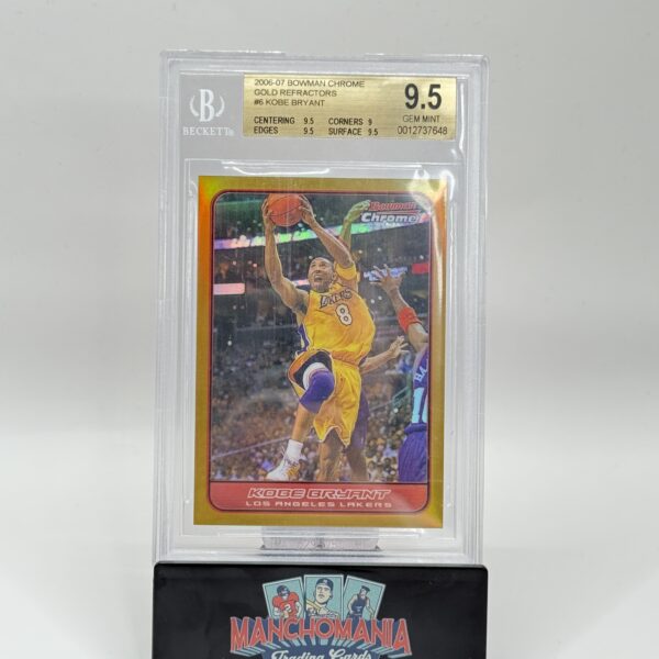 2006-07 Bowman Chrome Gold Refractor Kobe Bryant
