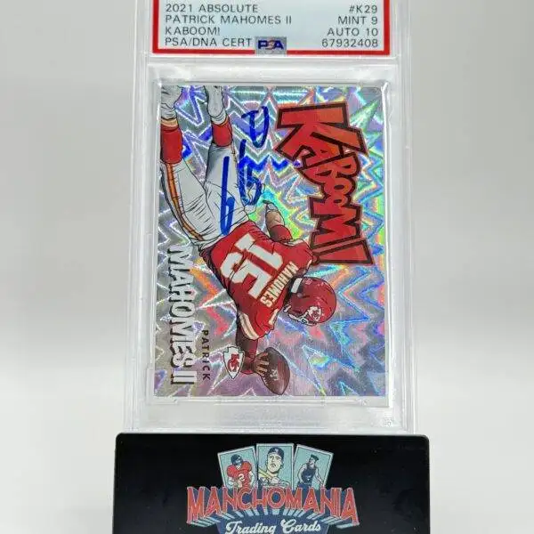 2021 Absolute Kaboom Auto Patrick Mahomes II