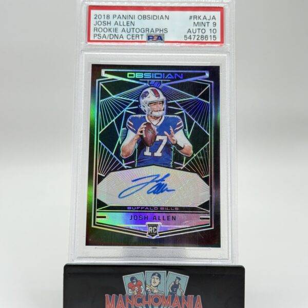 2018 Obsidian Rookie Autos Josh Allen RC