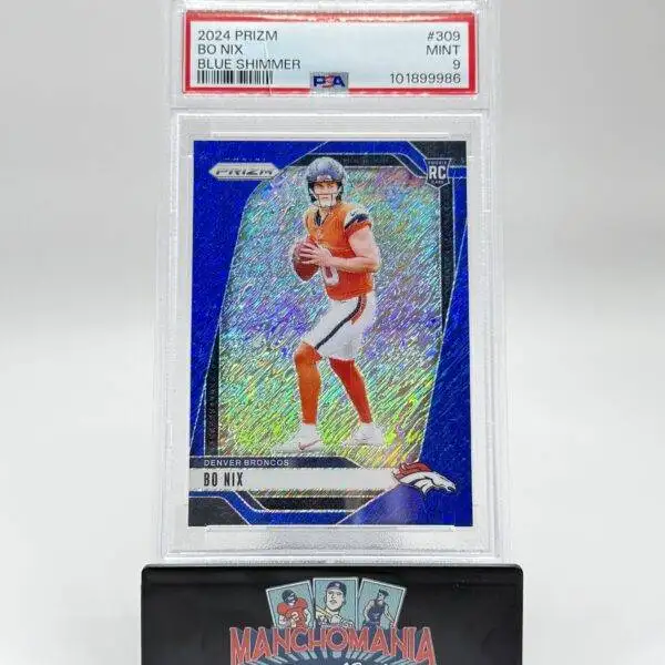 2024 Blue Shimmer Bo Nix RC
