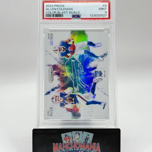 2024 Prizm Dual Color Blast Josh Allen/Keon Coleman RC