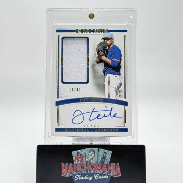 2024 National Treasures Clutch Factor RPA Jack Leiter RC