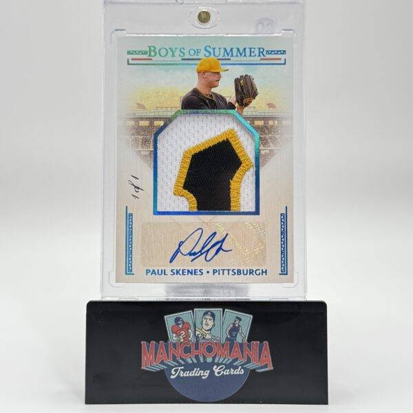 2024 Boys Of Summer Jumbo Material Signatures RPA 1/1 Paul Skenes RC