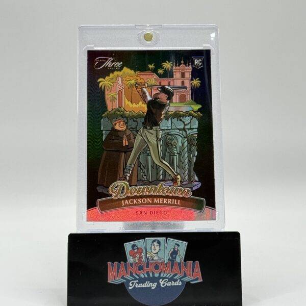 2024 Panini Three and Two Downtown Jackson Merrill RC