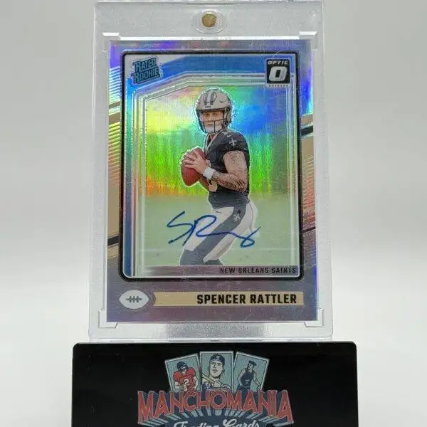2024 Optic Rated Rookie Auto Spencer Rattler